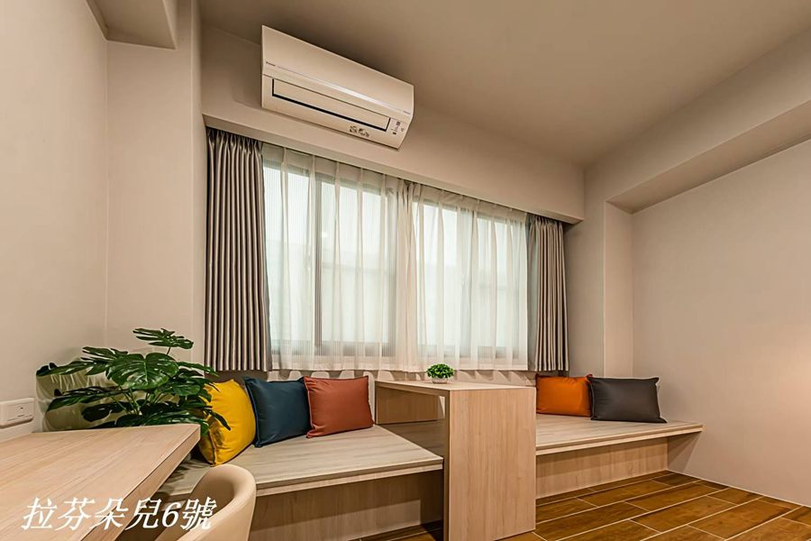 拉芬朵兒6號：204-雙人套房(一大床) - 房型照片